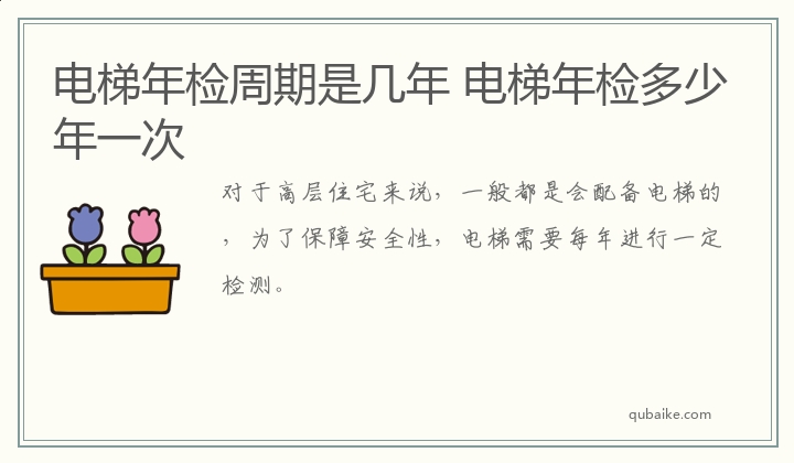 电梯年检代办